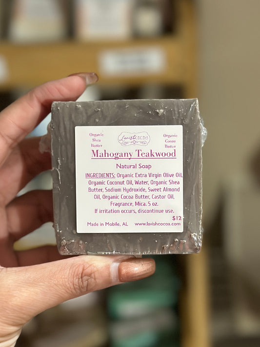 Mahogany Teakwood Soap