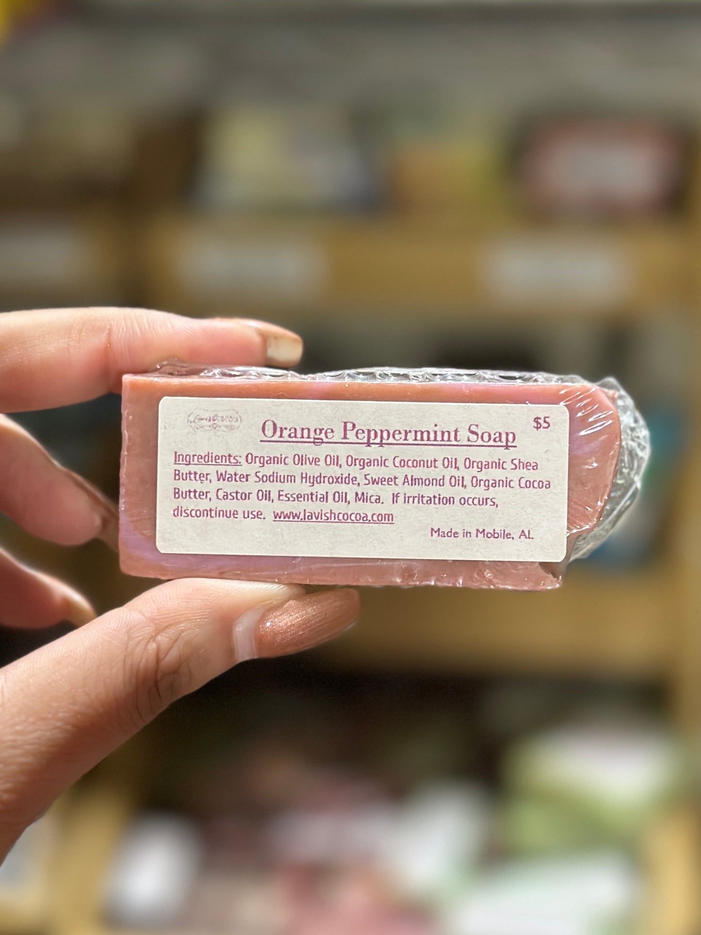 Orange Peppermint Soap