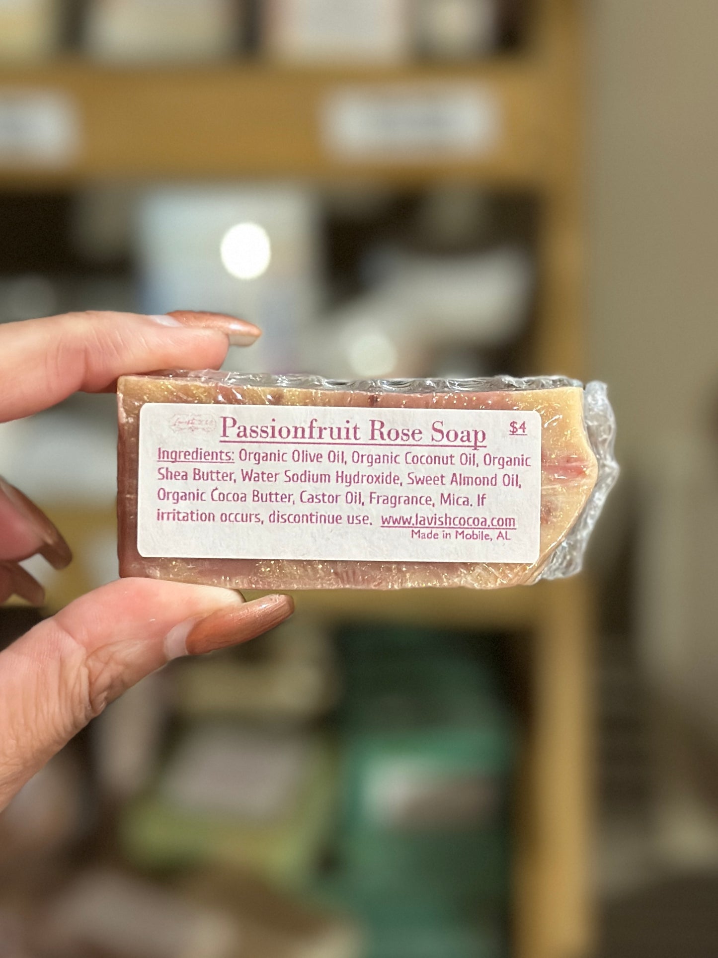Allure: Passionfruit Rose Soap