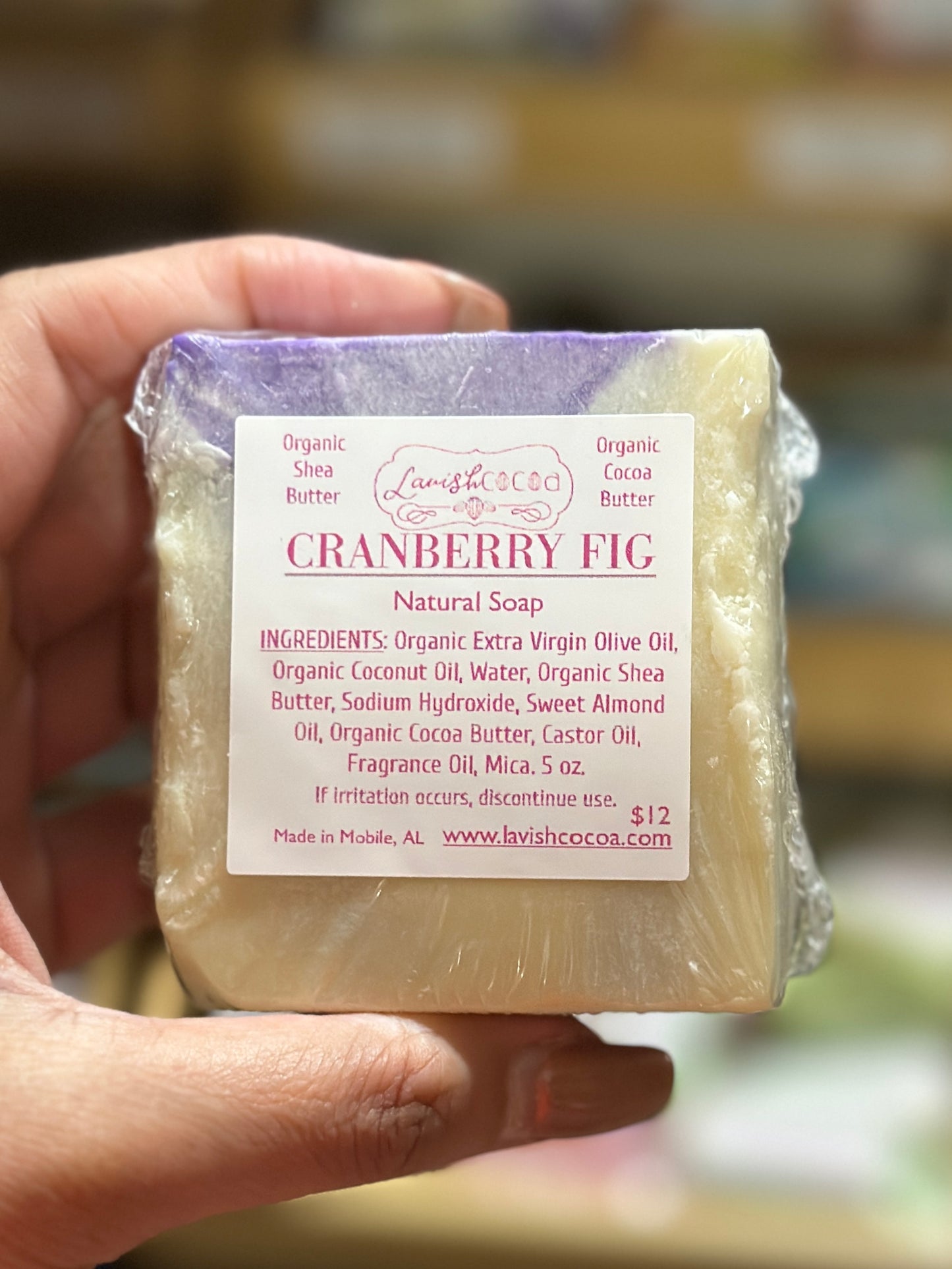 Cranberry Fig Soap