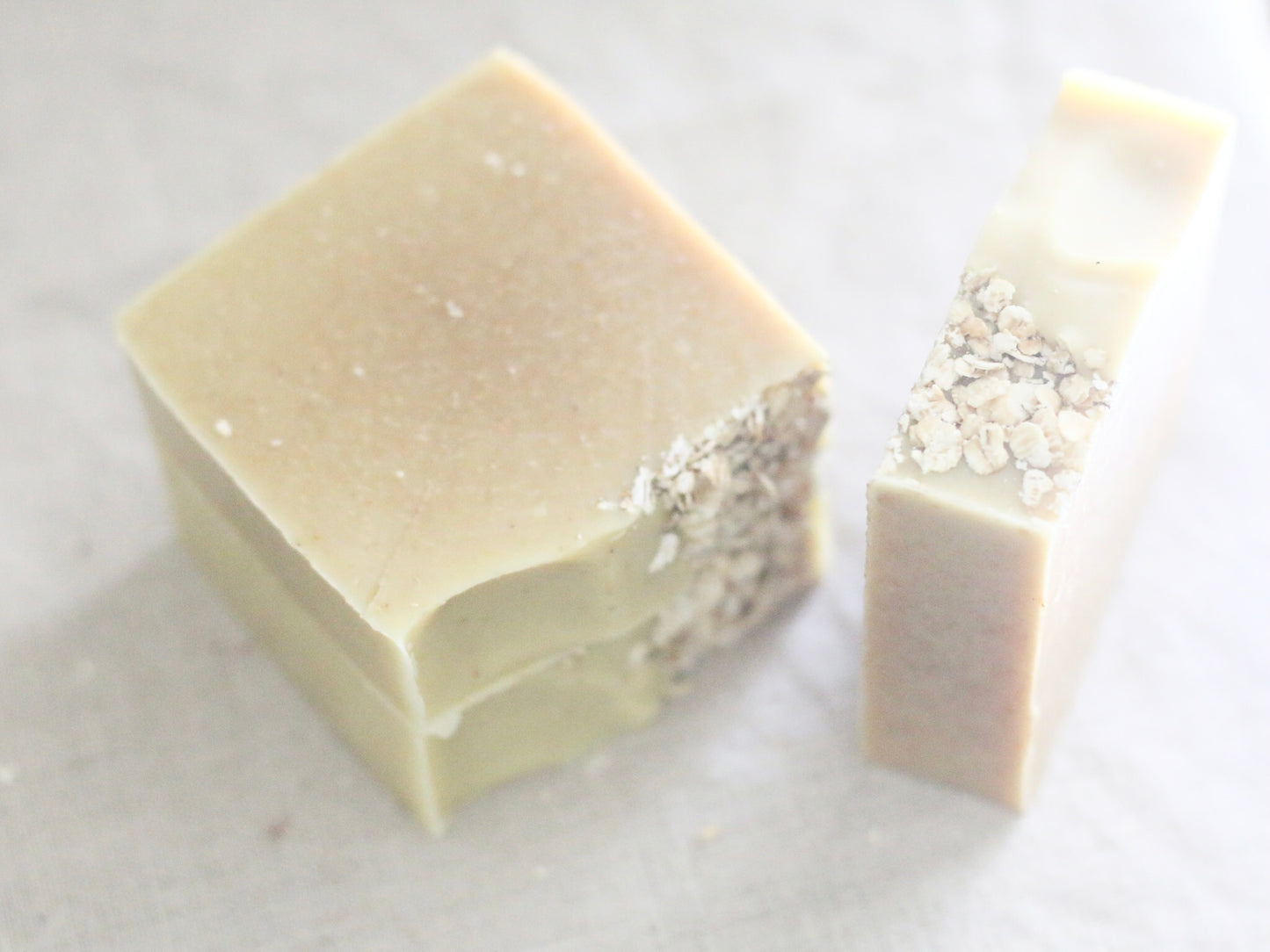 Oatmeal Coconut Milk and Manuka Honey Soap