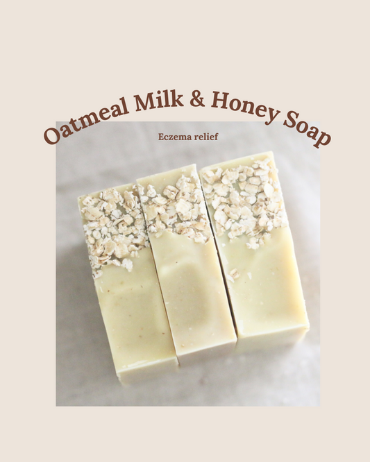 Oatmeal Coconut Milk and Manuka Honey Soap
