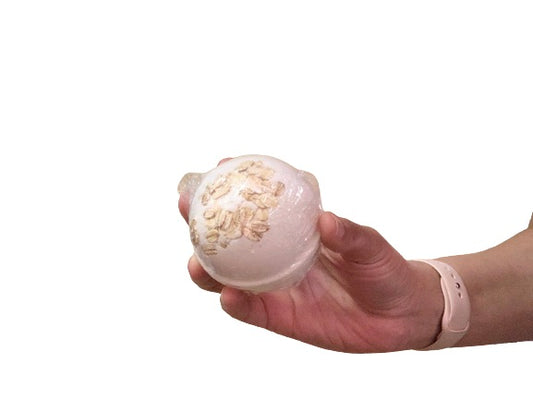 Oatmeal Honey Bath Bombs